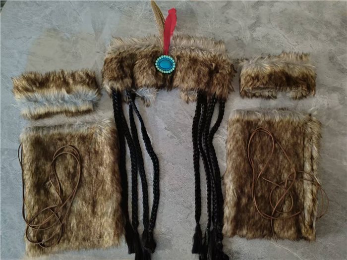 INDIAN SET 5pk， with braids