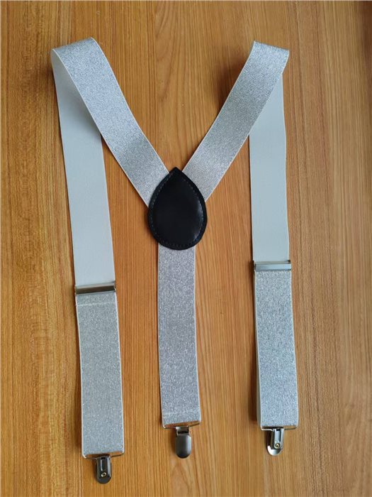 4CM SILVER SUSPENDER