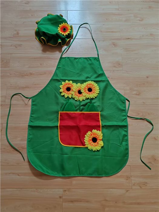 Gardener Apron Hat Set lady